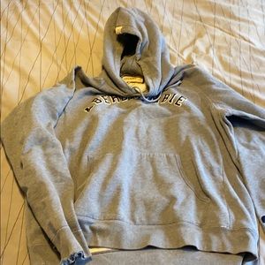 Abercrombie men's extra large sweatshirt gray